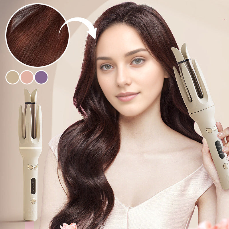 🔥 ¡50% DE DESCUENTO! 🔥 💖✨ Rizador Automático Profesional – 4 Temperaturas Inteligentes para Rizos Perfectos y Duraderos sin Esfuerzo 💇‍♀️🔥🌈