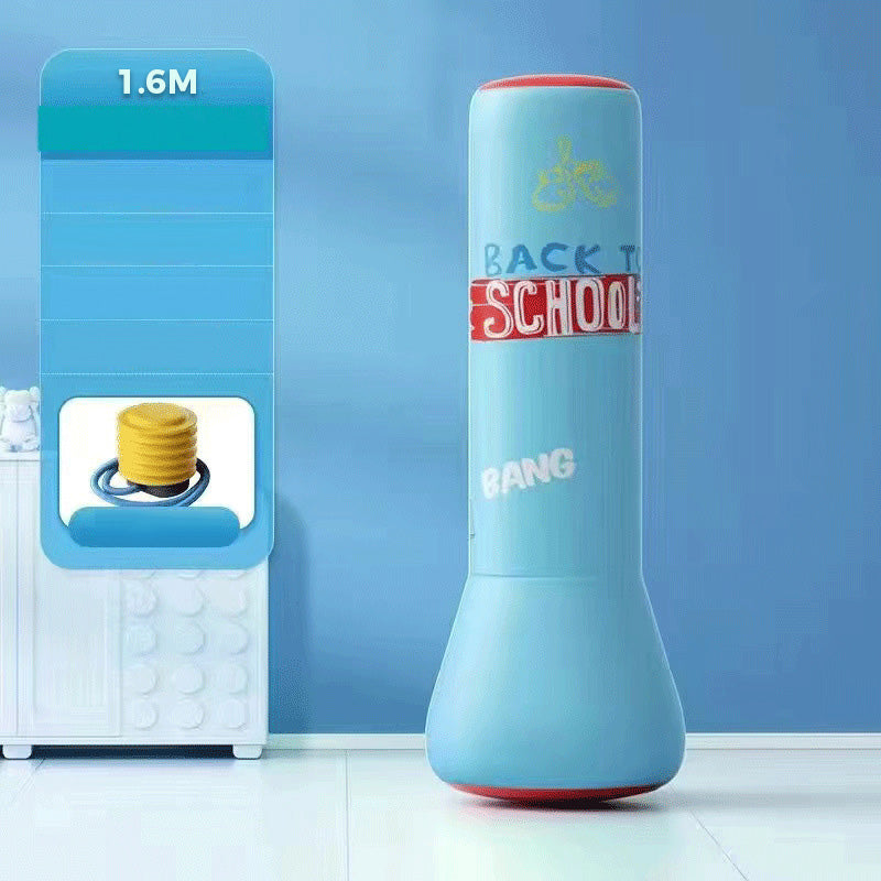 🥊🎈 Saco de Boxeo Inflable para Niños – Diversión Activa y Ejercicio en Casa 🏠💥