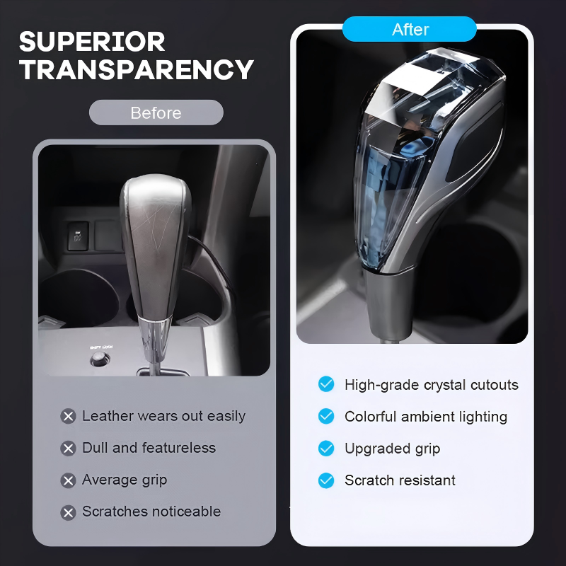 🔥 ¡50% DE DESCUENTO! 🔥 🚗✨ Pomo de Cambio LED Universal con Sensor Táctil – Iluminación Inteligente, Estilo Deportivo y Control Preciso para Tu Auto 💡⚡