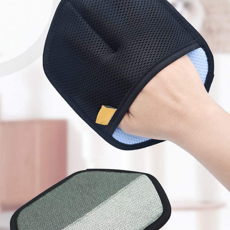 🐾✨ Guante Hexagonal Removedor de Pelo para Mascotas   Elimina Pelo Fácilmente · Reutilizable · Ideal para Perros y Gatos 🐶🐱