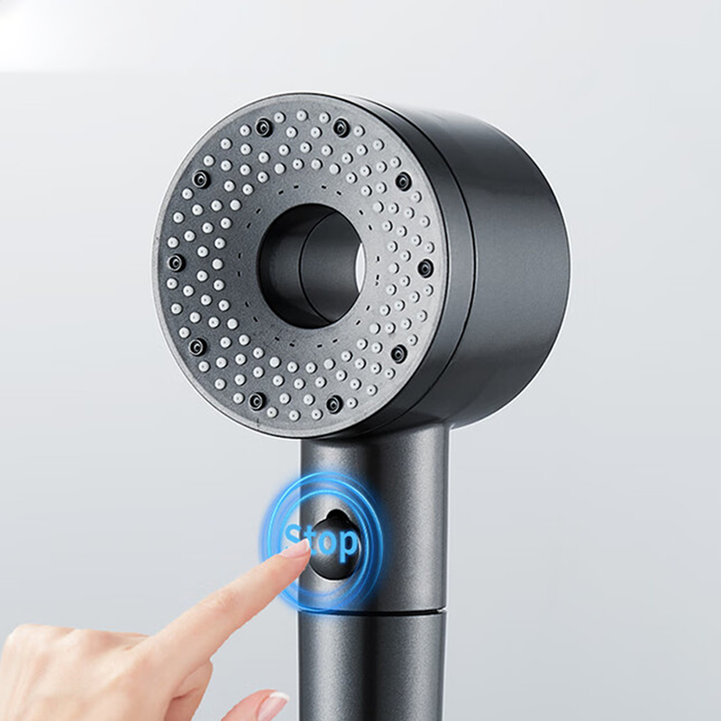🚿 Cabezal de Ducha Filtrado de Alta Presión con 5 Modos   Incluye Manguera y Base – Agua Potente y Suave 💦✨