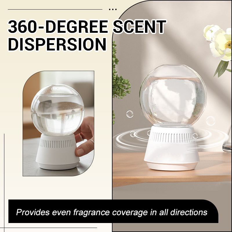 ❄️🌬️ Aromaterapia Invertida Tipo Bola de Nieve – Elimina Olores y Refresca el Ambiente con Estilo ✨