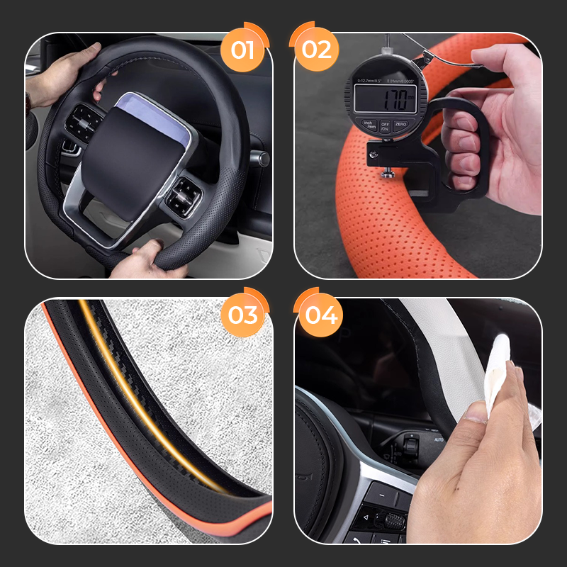 Funda universal para volante de coche
