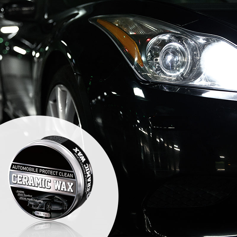 🚗 Pasta de Cera de Titanio Cerámica 2 en 1 – Pulido y Protección Profesional para Autos con Brillo Duradero ✨🛡️