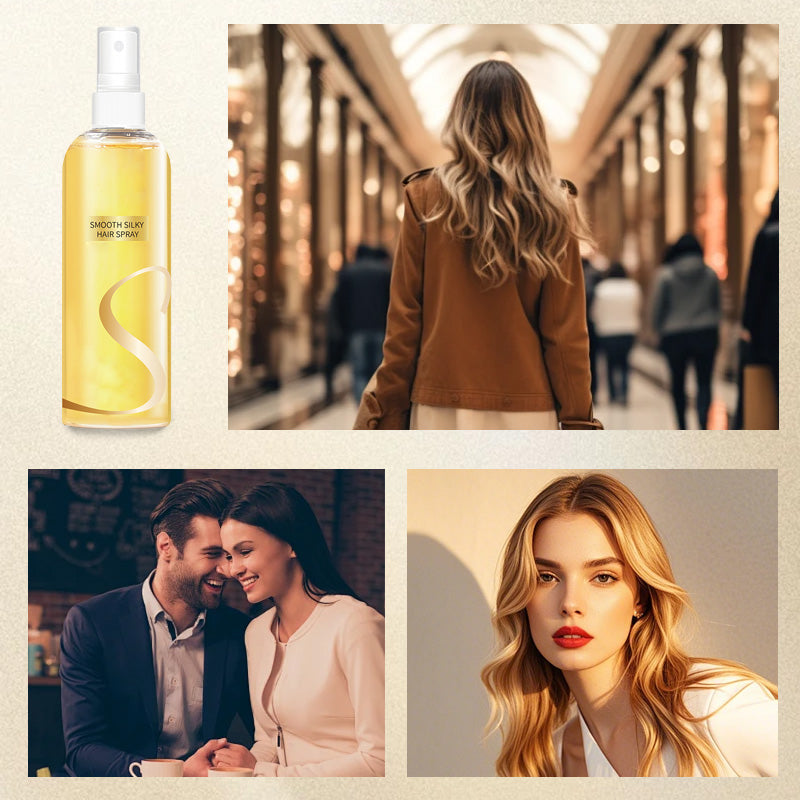 💇‍♀️ Spray de Aceite Capilar Sin Enjuague – Suaviza, Aporta Brillo Duradero y Cuida tu Cabello ✨🌿