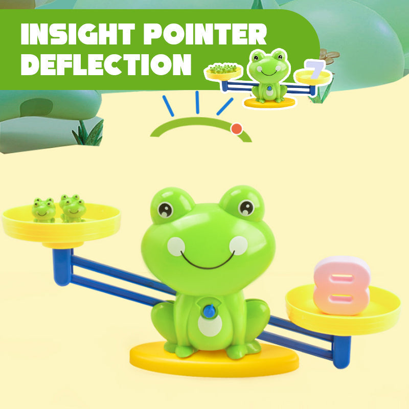 🐸 Juguete Educativo de Matemáticas con Balanza de Rana   Aprende Sumas y Restas Jugando 🧮✨