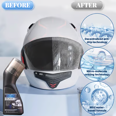 🔥 ¡50% DE DESCUENTO! 🔥🧼 COMPRAR 2 Y LLEVAR 1 GRATIS | Limpiador Antivaho Micromolecular con Agente de Recubrimiento – Visión Clara y Protección Duradera ✨👓🚗