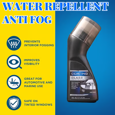 🔥 ¡50% DE DESCUENTO! 🔥🧼 COMPRAR 2 Y LLEVAR 1 GRATIS | Limpiador Antivaho Micromolecular con Agente de Recubrimiento – Visión Clara y Protección Duradera ✨👓🚗