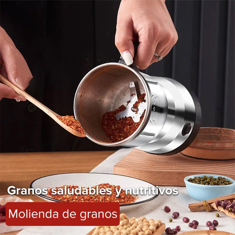 ⚡ Molinillo Eléctrico Multifuncional – Rápido y Potente para Café Fresco, Especias y Frutos Secos, Ideal para la Cocina ✨💪