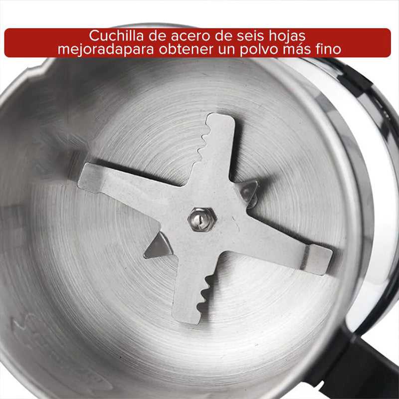 ⚡ Molinillo Eléctrico Multifuncional – Rápido y Potente para Café Fresco, Especias y Frutos Secos, Ideal para la Cocina ✨💪