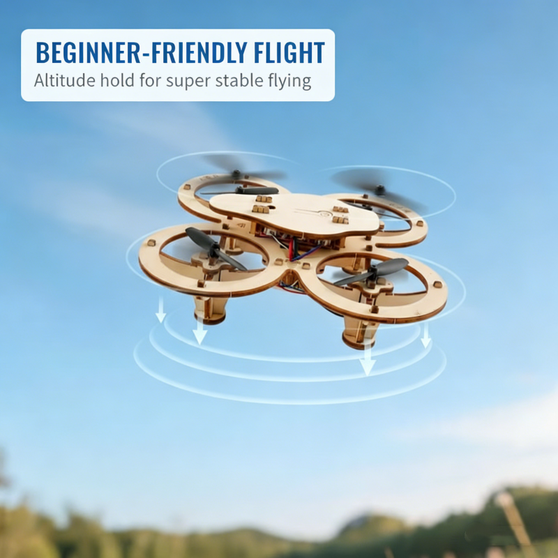 🚀🔥 ¡50% OFF! Dron DIY Educativo para Niños – Construye, Aprende y Vuela