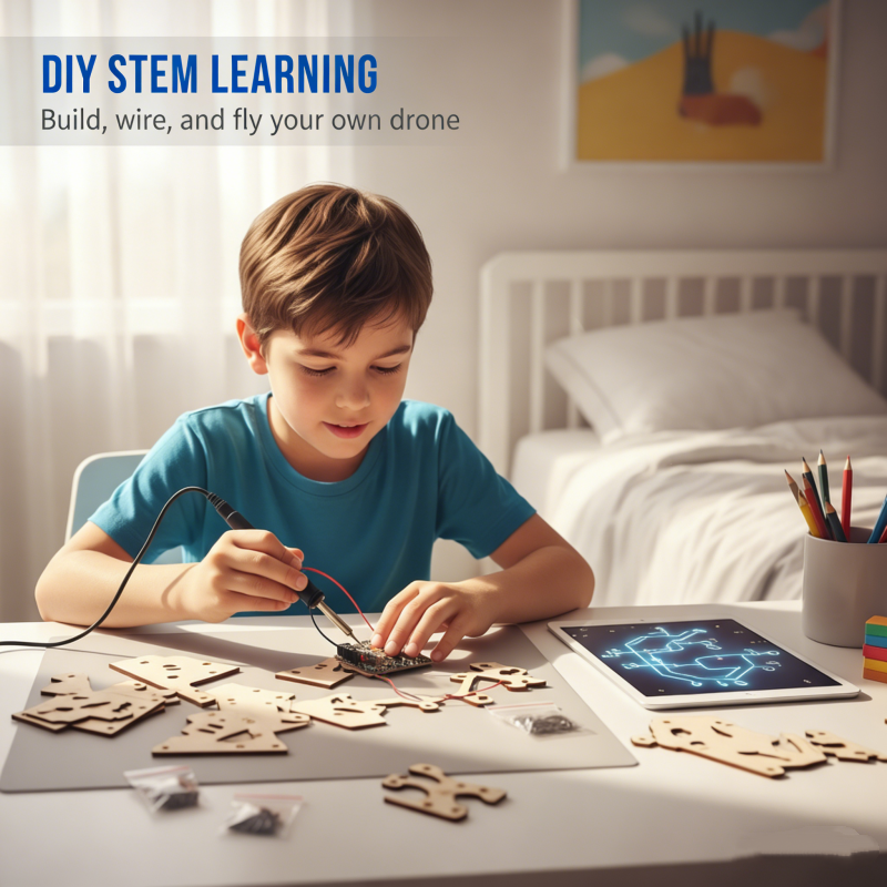 🚀🔥 ¡50% OFF! Dron DIY Educativo para Niños – Construye, Aprende y Vuela