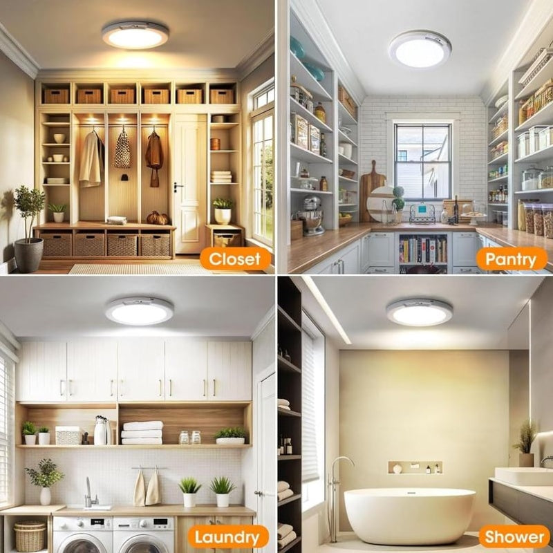 ⏰🔥 ¡50% DE DESCUENTO POR TIEMPO LIMITADO! 💡 Luz LED Recargable con Sensor de Movimiento – Ilumina tu Hogar de Forma Inteligente ✨🏠