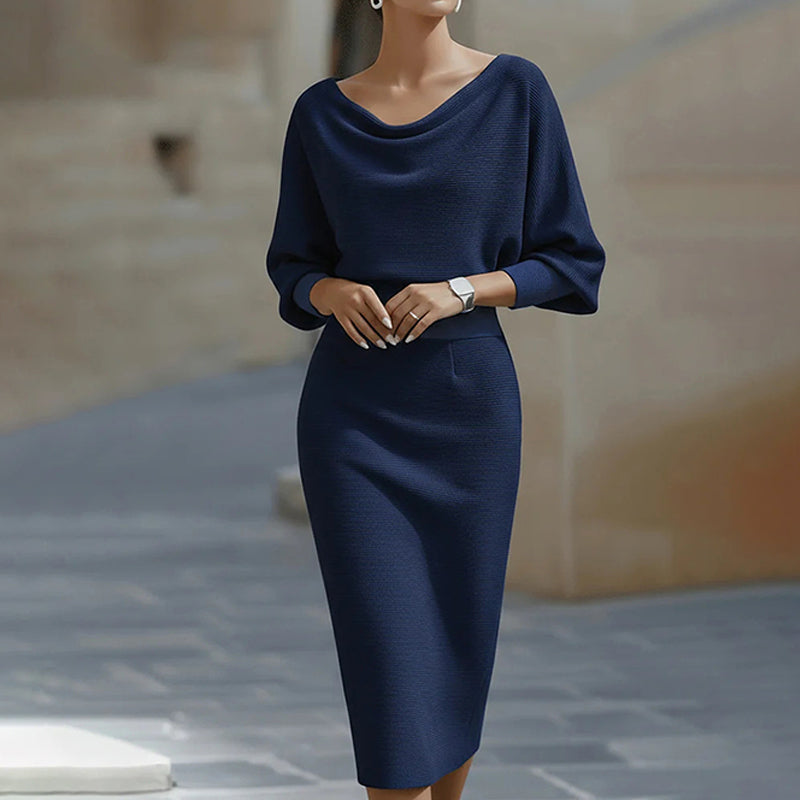 🔥 Vestido Elegante Adelgazante para Mujer – Cintura Ceñida y Silueta que Resalta tu Figura ✨💃que Favorece la Figura ✨💃