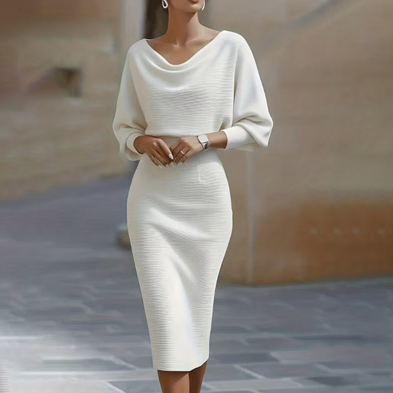 🔥 Vestido Elegante Adelgazante para Mujer – Cintura Ceñida y Silueta que Resalta tu Figura ✨💃que Favorece la Figura ✨💃