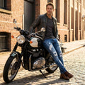👖 Vaqueros Ajustados Rotos para Hombre – Estilo Moderno, Elegante y Urbano ✨💪