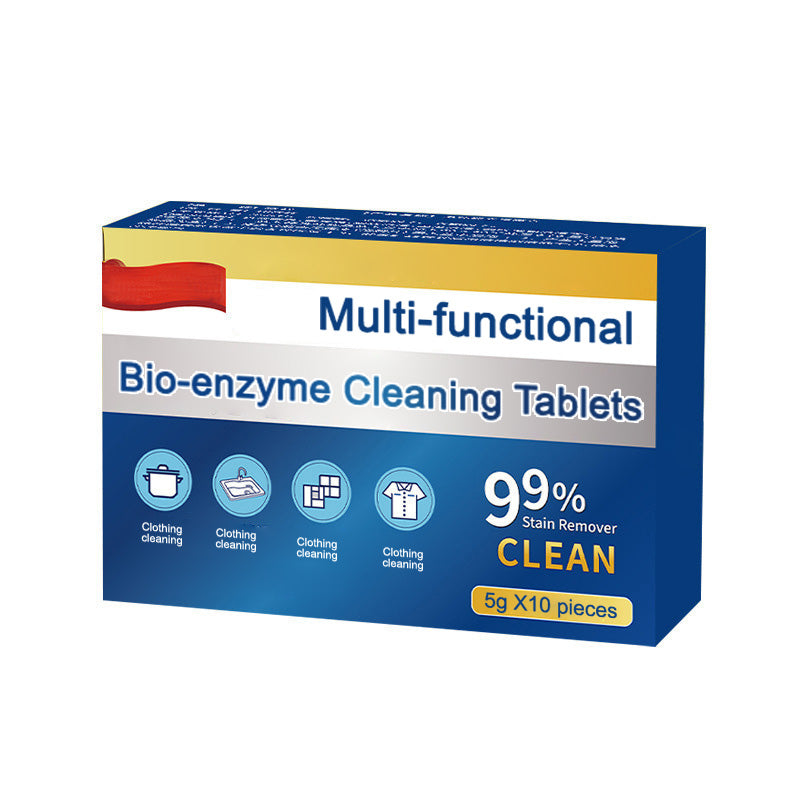 🧽 Tabletas Limpiadoras de Bioenzimas Multifuncionales – Eficacia Natural para tu Hogar y tus Superficies 🌿✨