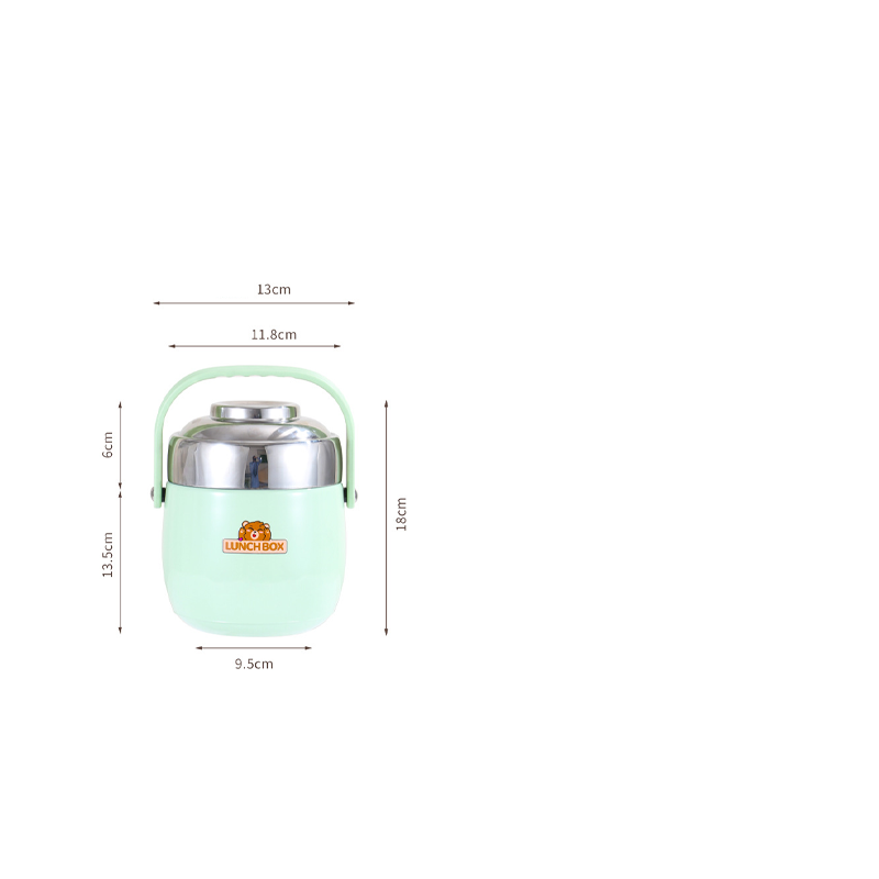 🥣 Termo para Alimentos de Acero Inoxidable – Aislamiento al Vacío de 1.5L para Mantener tus Comidas Calientes o Frías Todo el Día 🌡️✨