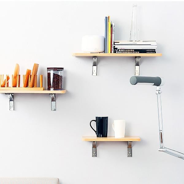 🛠️✨ Soporte de Pared Plegable DIY (2 uds): Práctico, Resistente y Fácil de Instalar 🔧📏