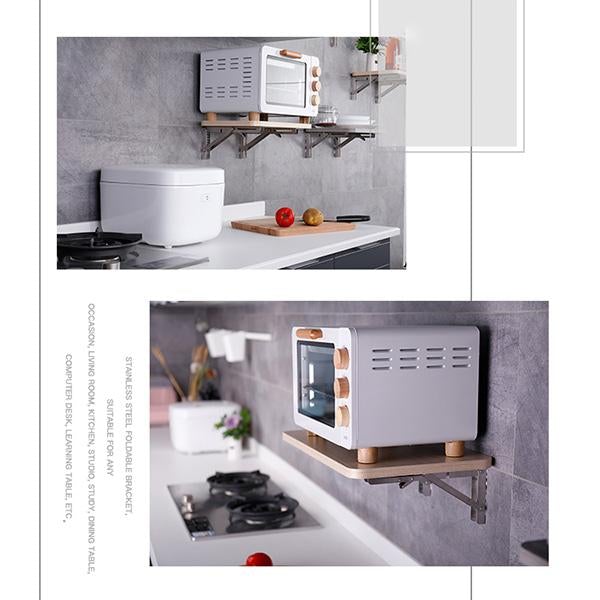🛠️✨ Soporte de Pared Plegable DIY (2 uds): Práctico, Resistente y Fácil de Instalar 🔧📏