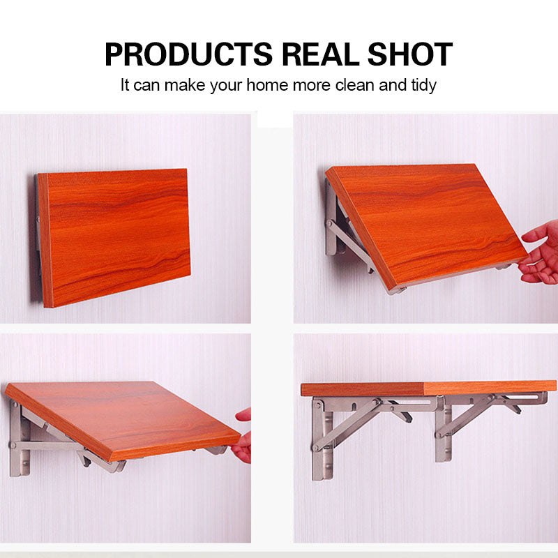 🛠️✨ Soporte de Pared Plegable DIY (2 uds): Práctico, Resistente y Fácil de Instalar 🔧📏