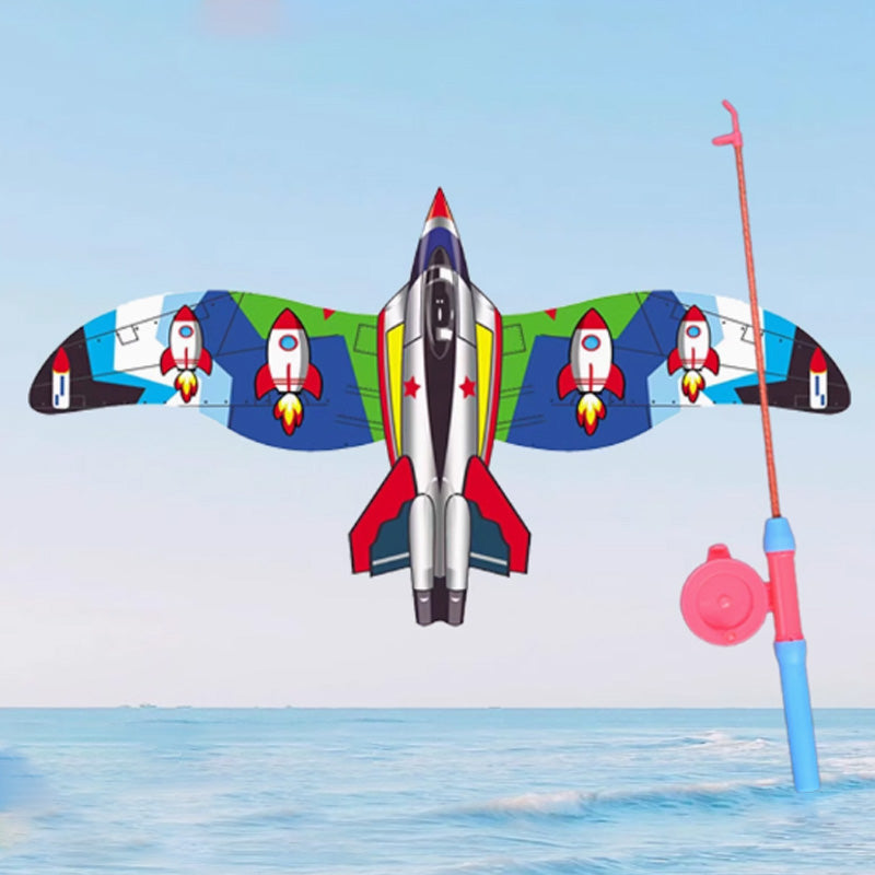🪁🎣 Juguetes Creativos para Niños – Cometa Divertida + Caña de Pescar Didáctica 🌈👧🧒✨ Juego interactivo que estimula la imaginación, la coordinación y la diversión sin límites 💡🎨