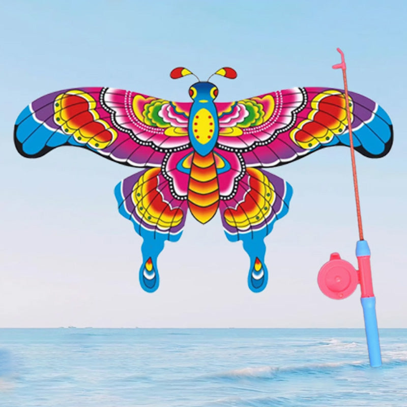 🪁🎣 Juguetes Creativos para Niños – Cometa Divertida + Caña de Pescar Didáctica 🌈👧🧒✨ Juego interactivo que estimula la imaginación, la coordinación y la diversión sin límites 💡🎨