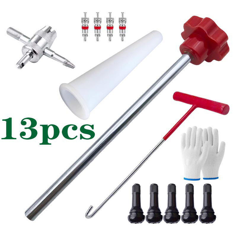 ⏰🔥 ¡50% DE DESCUENTO POR TIEMPO LIMITADO! 🔧 Kit de Herramientas para Válvula de Neumático – Cambio Rápido y Fácil 🚗✨