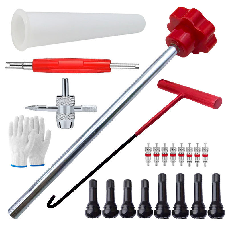 ⏰🔥 ¡50% DE DESCUENTO POR TIEMPO LIMITADO! 🔧 Kit de Herramientas para Válvula de Neumático – Cambio Rápido y Fácil 🚗✨