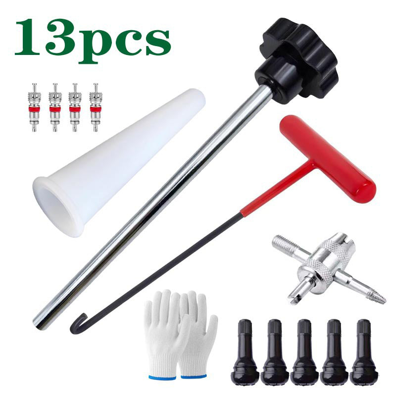 ⏰🔥 ¡50% DE DESCUENTO POR TIEMPO LIMITADO! 🔧 Kit de Herramientas para Válvula de Neumático – Cambio Rápido y Fácil 🚗✨