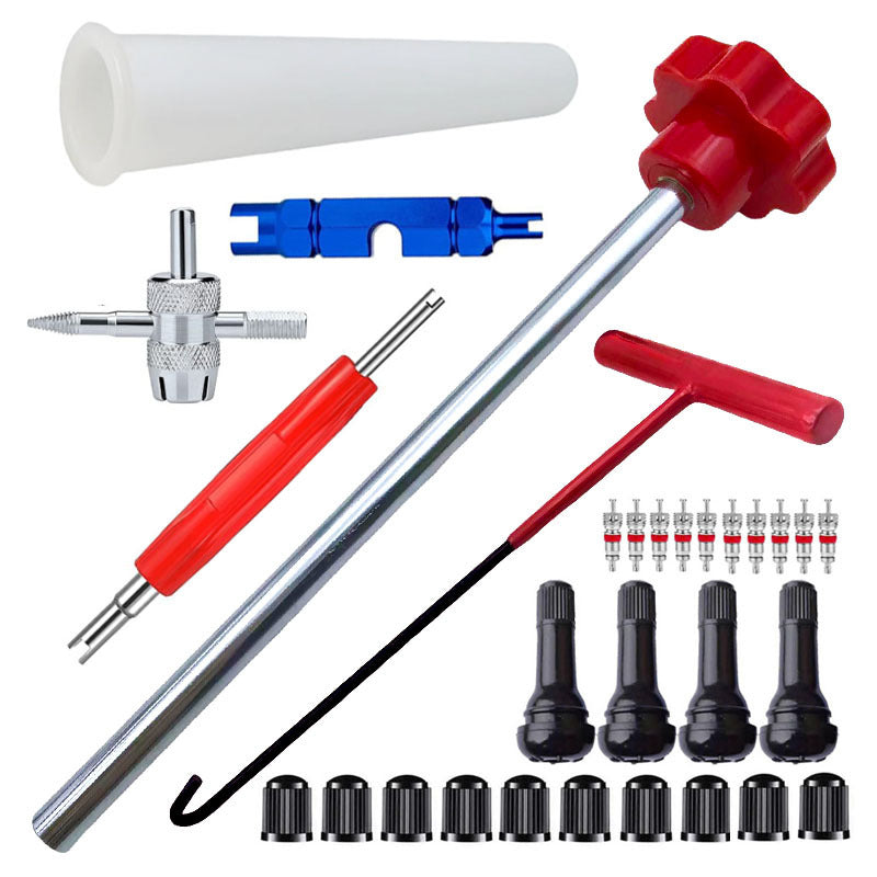 ⏰🔥 ¡50% DE DESCUENTO POR TIEMPO LIMITADO! 🔧 Kit de Herramientas para Válvula de Neumático – Cambio Rápido y Fácil 🚗✨