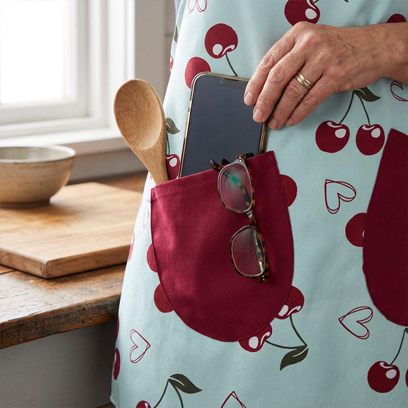 🔥👩‍🍳 Delantal con Banda Cruzada en la Cintura – Cómodo, Ergonómico y con Estilo Profesional 🍳✨