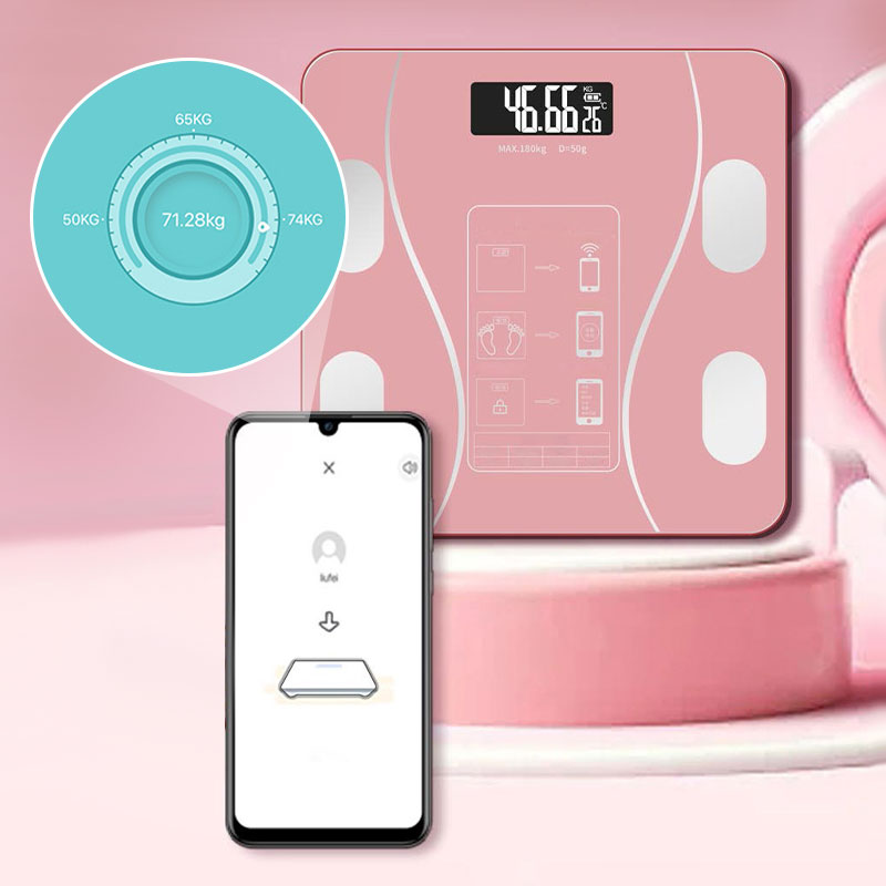 🏅 Báscula Digital Inteligente para Peso y Grasa Corporal – Monitorea Tu Salud con Precisión y Facilidad 🏃‍♀️📊
