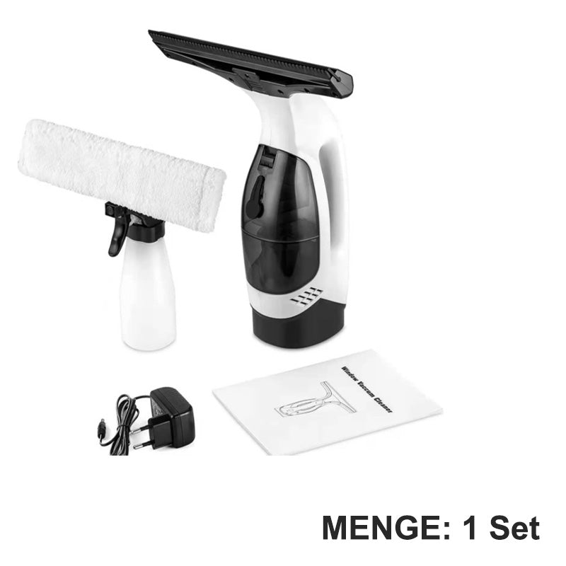 🔥 50% DE DESCUENTO 🔥 Juego de Aspiradora de Ventana Recargable Inalámbrica 20W – Limpieza Rápida y Eficiente en Casa 🪟✨