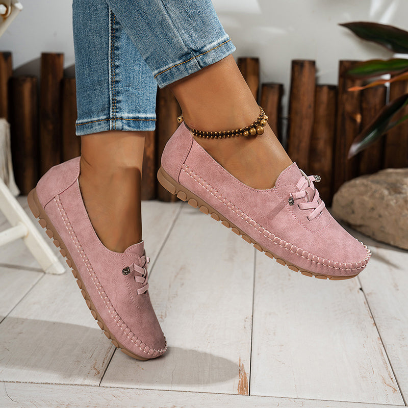 👟✨ Mocasines Casuales para Mujer – Piel Sintética Suave, Ajuste Cómodo y Versátil para Todos los Días 💃🌟
