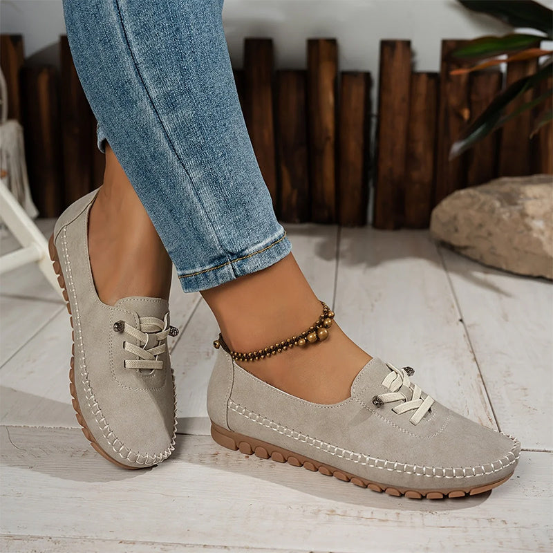 👟✨ Mocasines Casuales para Mujer – Piel Sintética Suave, Ajuste Cómodo y Versátil para Todos los Días 💃🌟