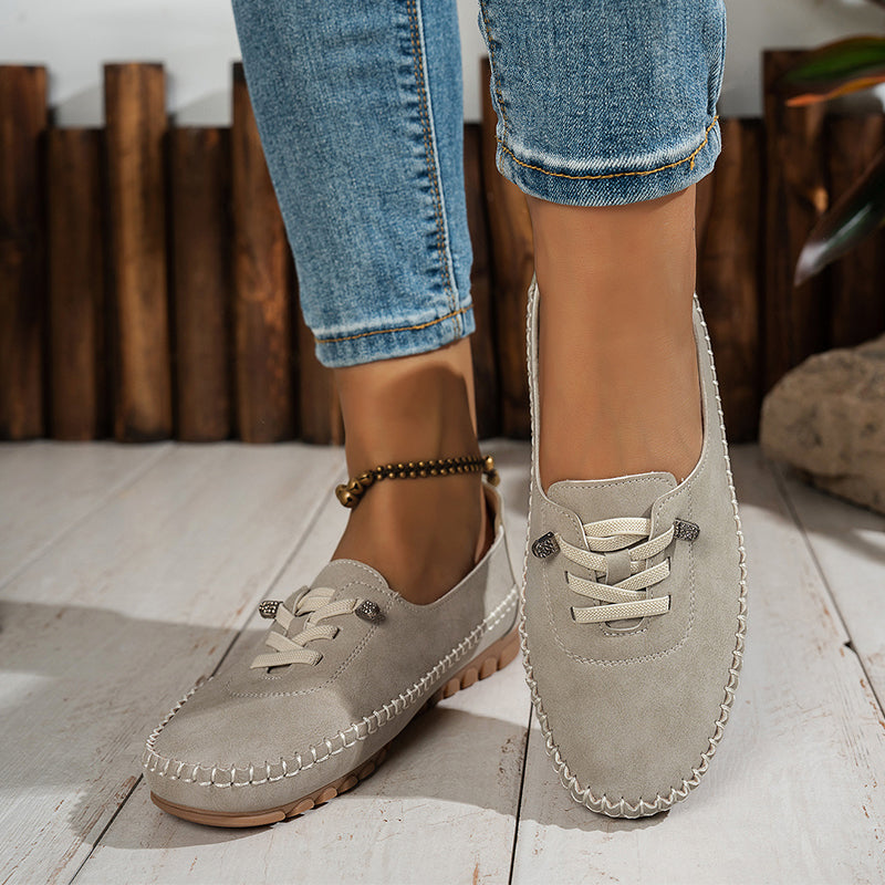 👟✨ Mocasines Casuales para Mujer – Piel Sintética Suave, Ajuste Cómodo y Versátil para Todos los Días 💃🌟
