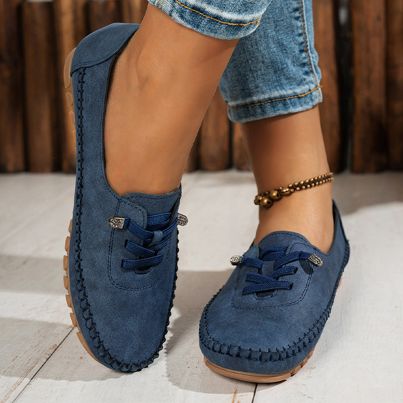 👟✨ Mocasines Casuales para Mujer – Piel Sintética Suave, Ajuste Cómodo y Versátil para Todos los Días 💃🌟