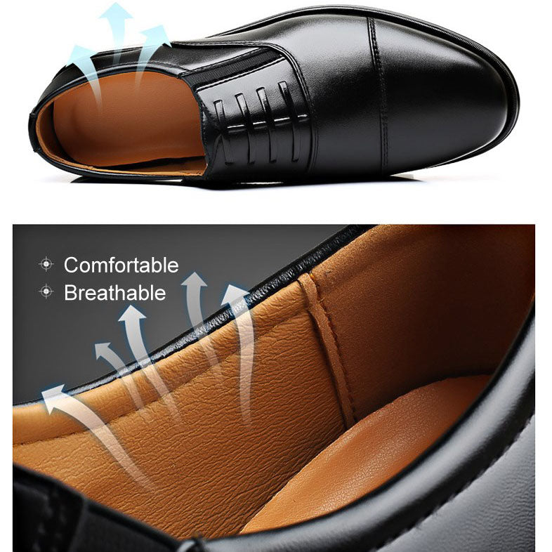 👞✨ Zapatos Formales de Cuero para Hombre – Estilo Ejecutivo, Elegancia y Comodidad para Negocios y Eventos 💼🌟