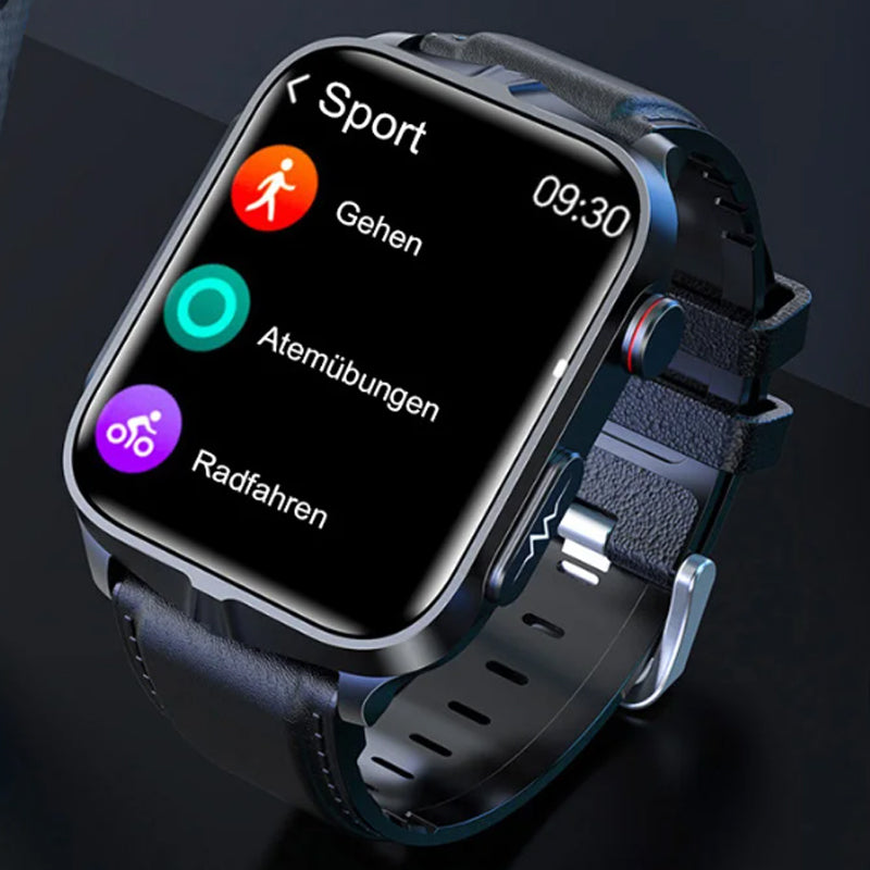 ⌚🌟 Reloj Inteligente Unisex: Llamadas, 100+ Modos Deportivos, Seguimiento del Sueño y Resistencia al Agua IP68 📱💪