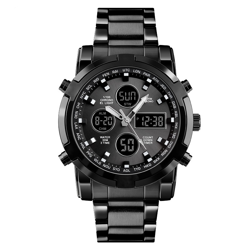 ⏰ ¡Oferta Limitada 50% OFF! ⏱️ Reloj Militar 48mm con Doble Visualización – Resistente al Agua, Preciso y Estilo Aventurero 🏞️💪