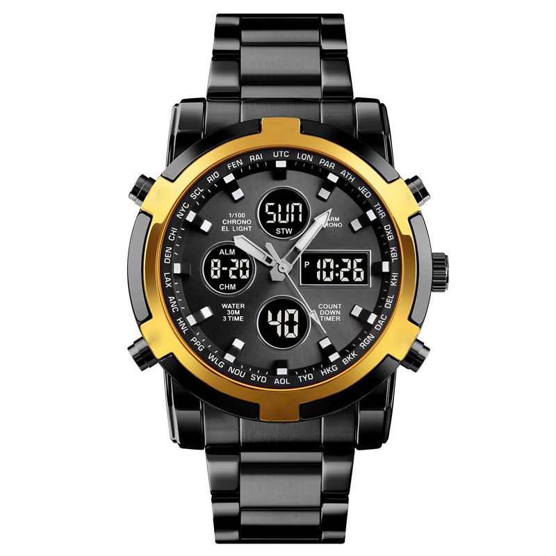 ⏰ ¡Oferta Limitada 50% OFF! ⏱️ Reloj Militar 48mm con Doble Visualización – Resistente al Agua, Preciso y Estilo Aventurero 🏞️💪