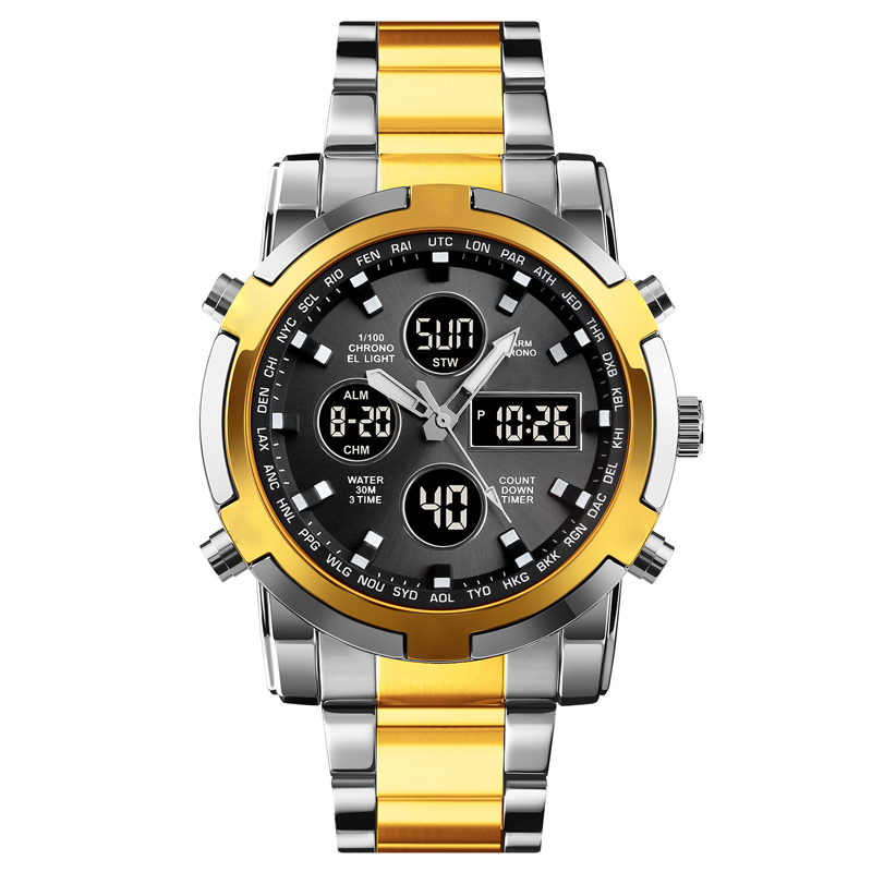 ⏰ ¡Oferta Limitada 50% OFF! ⏱️ Reloj Militar 48mm con Doble Visualización – Resistente al Agua, Preciso y Estilo Aventurero 🏞️💪
