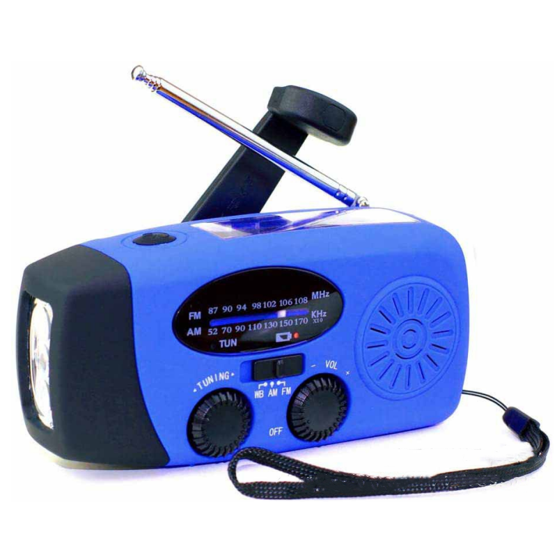 📻 Radio Portátil Solar – Multifunción para Emergencias, Recarga USB y Actividades al Aire Libre 🔋🌞