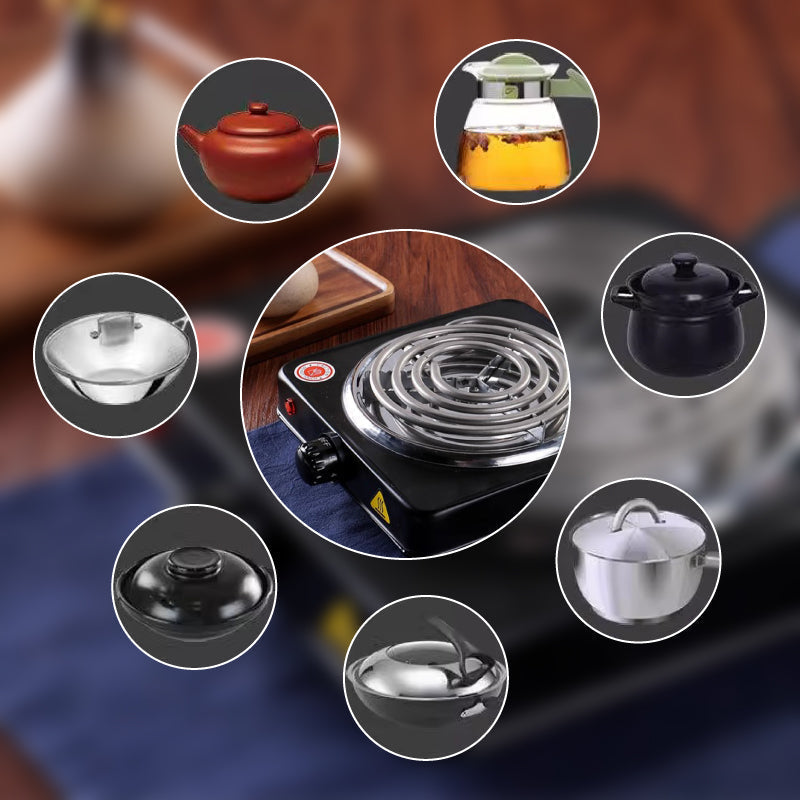 🍳✨ Estufa Eléctrica Multifuncional para Cocina – Práctica y Compacta para el Hogar 🏠🔥💖 Ideal para Cocinar Fácilmente Todo Tipo de Platillos 🍲💫