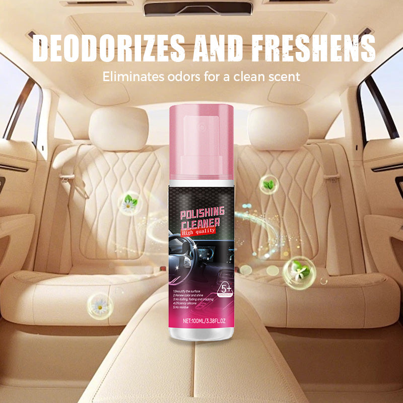 🚗✨ Pulidor de Interiores para Auto – Brillo Instantáneo, Protección Duradera y Acabado Como Nuevo 🧼🌟