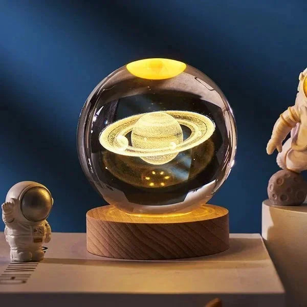🌌✨ Bola de Cristal 3D Planet: ¡Explora el Universo en la Palma de tu Mano! 🌠🌍