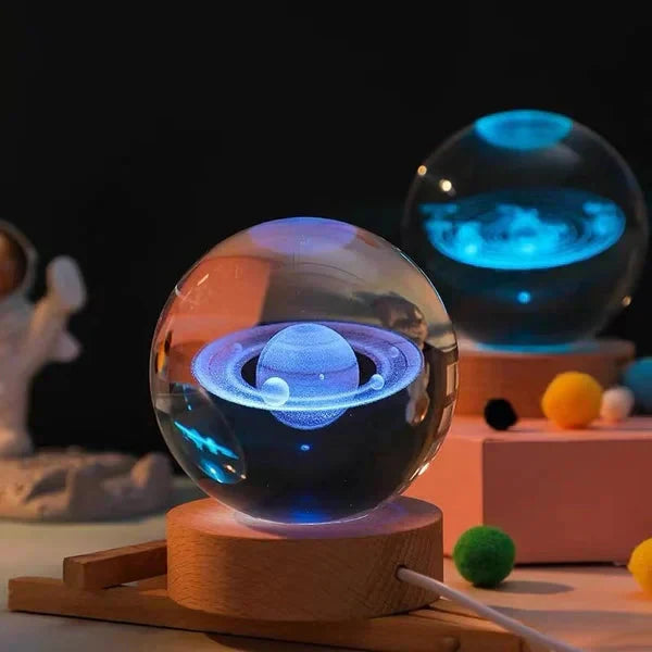 🌌✨ Bola de Cristal 3D Planet: ¡Explora el Universo en la Palma de tu Mano! 🌠🌍