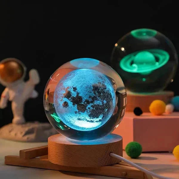 🌌✨ Bola de Cristal 3D Planet: ¡Explora el Universo en la Palma de tu Mano! 🌠🌍