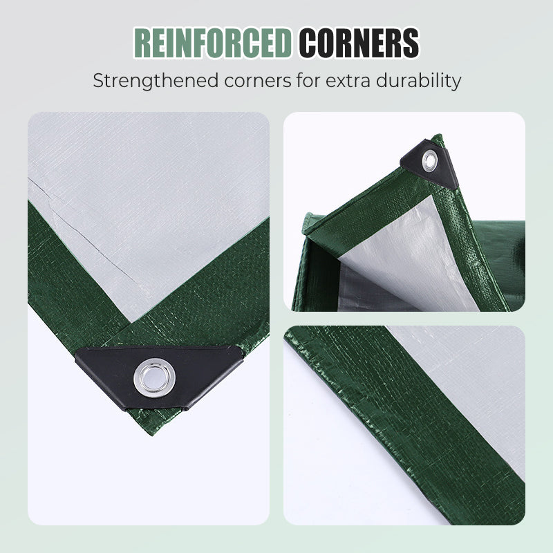🔥 Tela Lona Impermeable Doble Recubrimiento 🌧️🌞 ¡Protege tus pertenencias de la lluvia y el sol! 💪✨